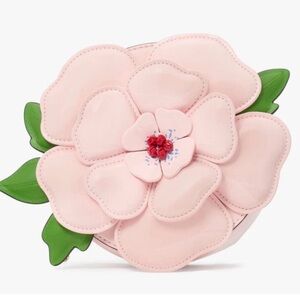 🌸 Kate Spade In the Garden 3D Flower Chain Clutch / Micro Crossbody 🌸 NWT